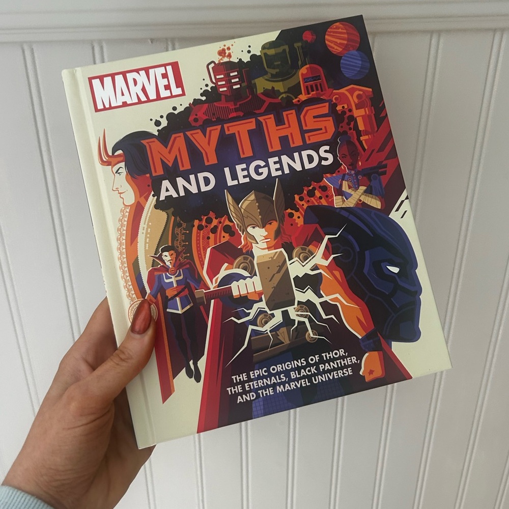 Marvel Myths and Legends Illustrated Hardcover Book